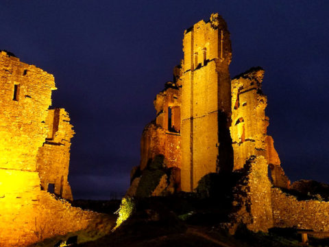 Corfe Castle Winter Lights