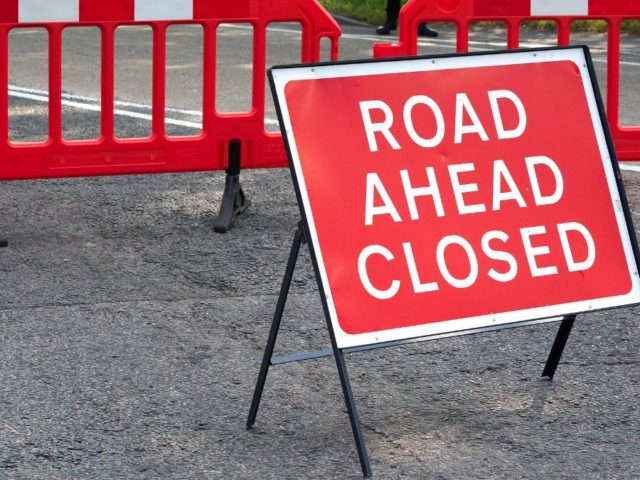Corfe Castle Road Closed