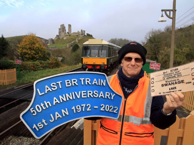 Swanage Railway offers special New Year travel for just 50p to mark the 50th anniversary since its closure in 1972!