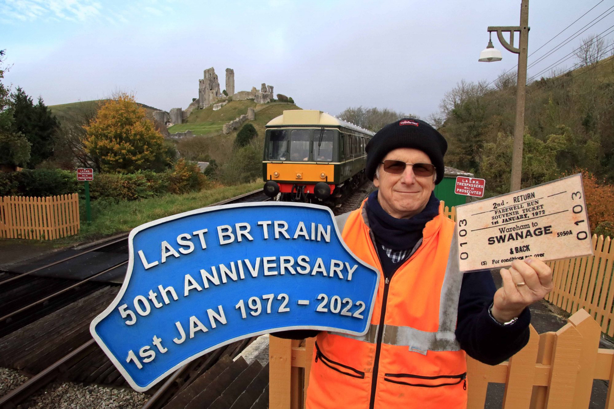 Swanage Railway Special: New Year travel for just 50p to mark 50th anniversary since its closure!