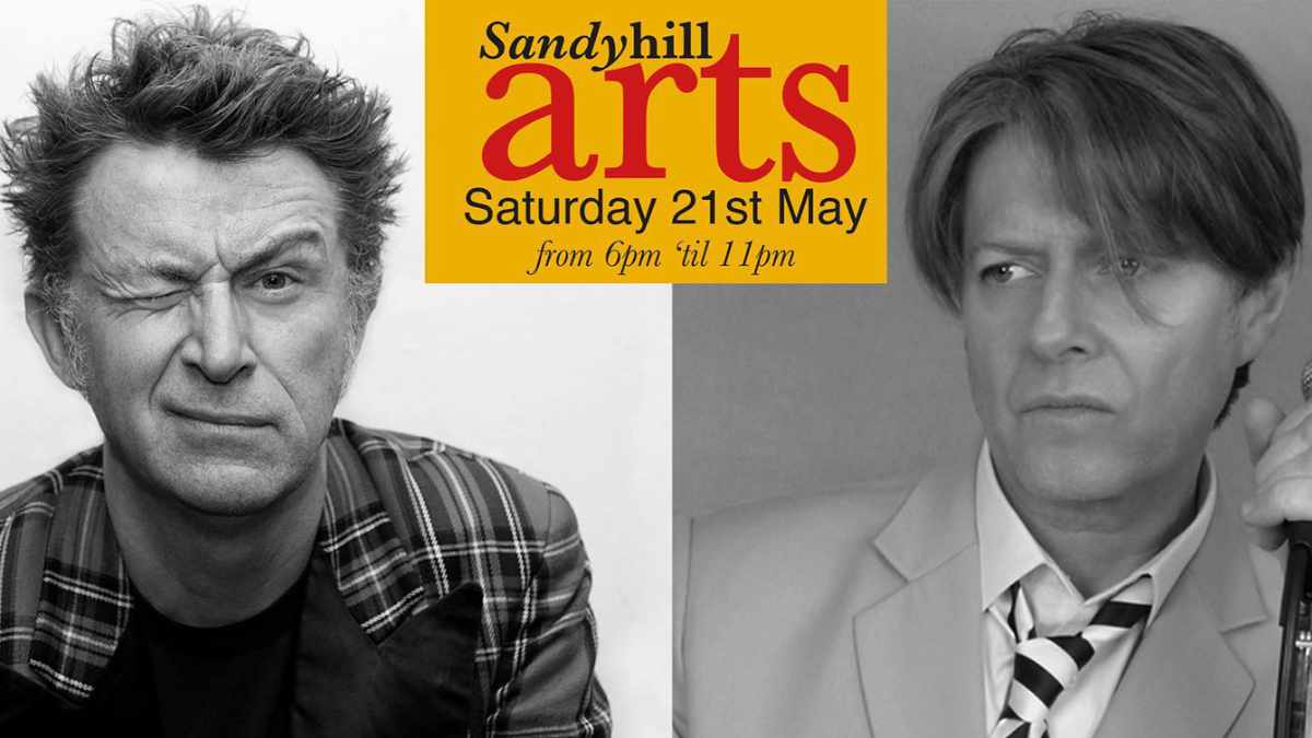 Elvis and Bowie at Sandy Hill Arts