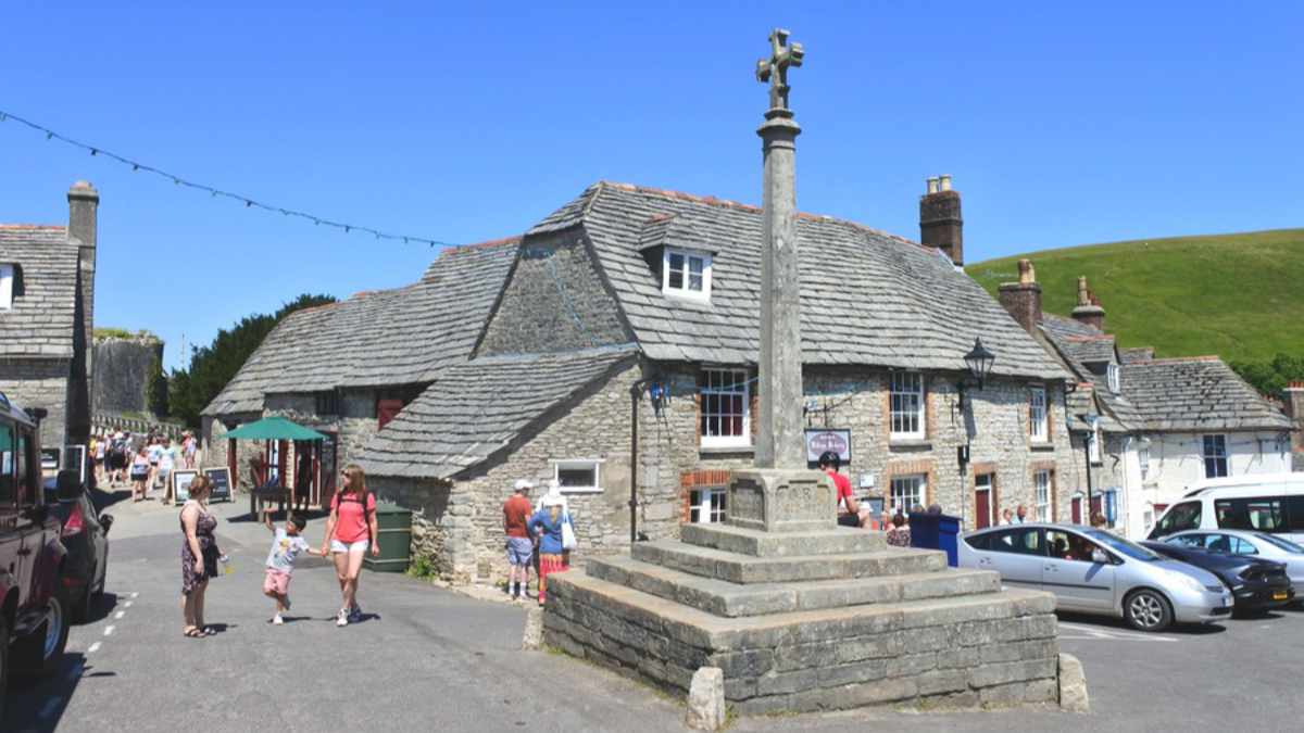 The Village of Corfe Castle