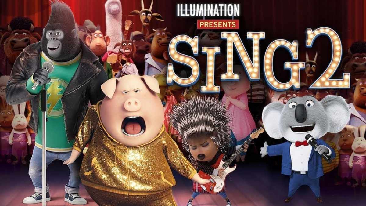 Film: Sing 2 at National Trust Corfe Castle