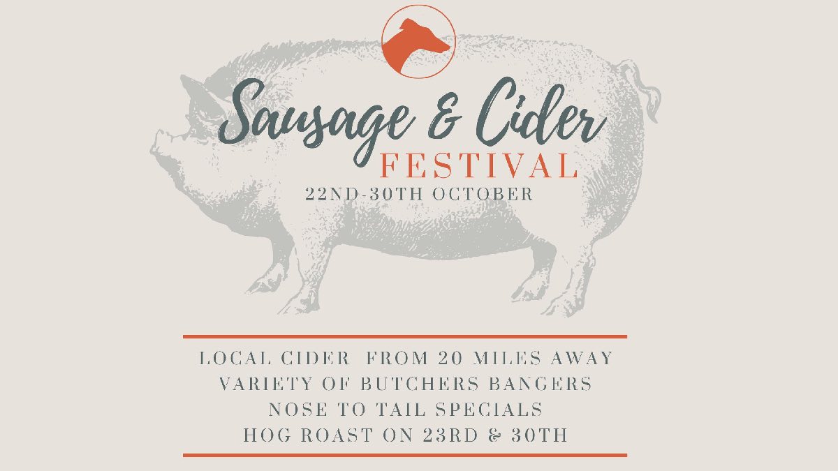 Sausage and Cider Festival at The Greyhound Inn