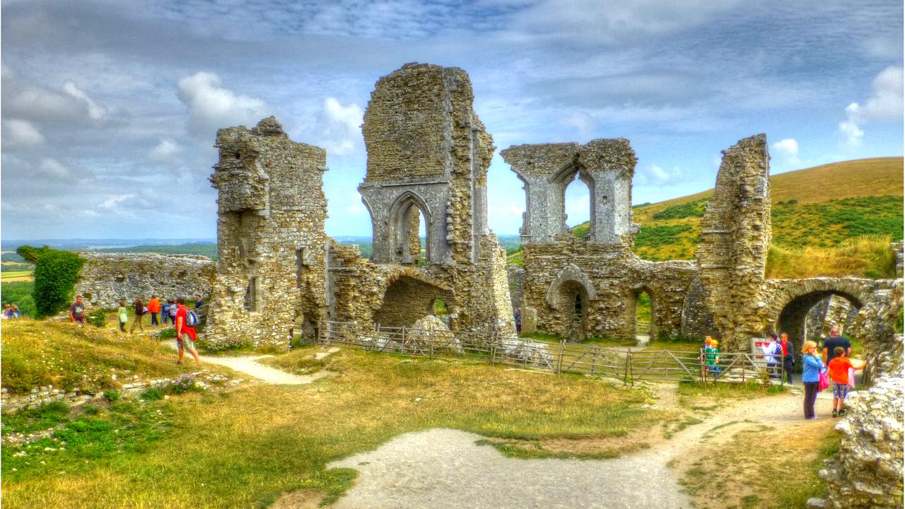 Summer Games at Corfe Castle