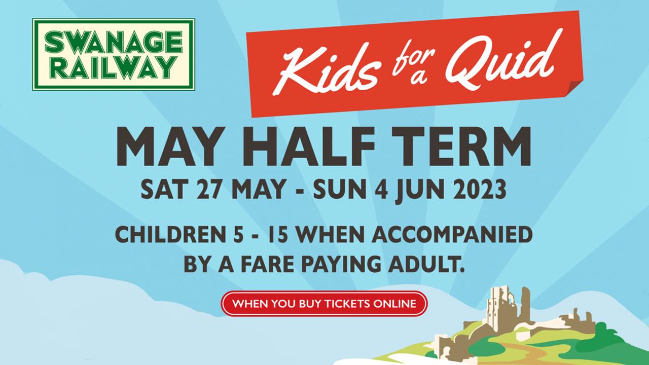 Kids travel for a Quid this Half Term