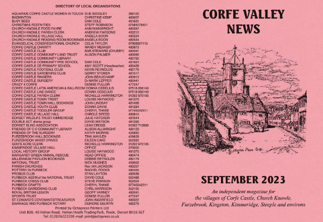 Corfe Valley News, September 2023