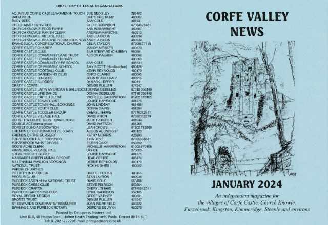 Corfe Valley News, January 2024