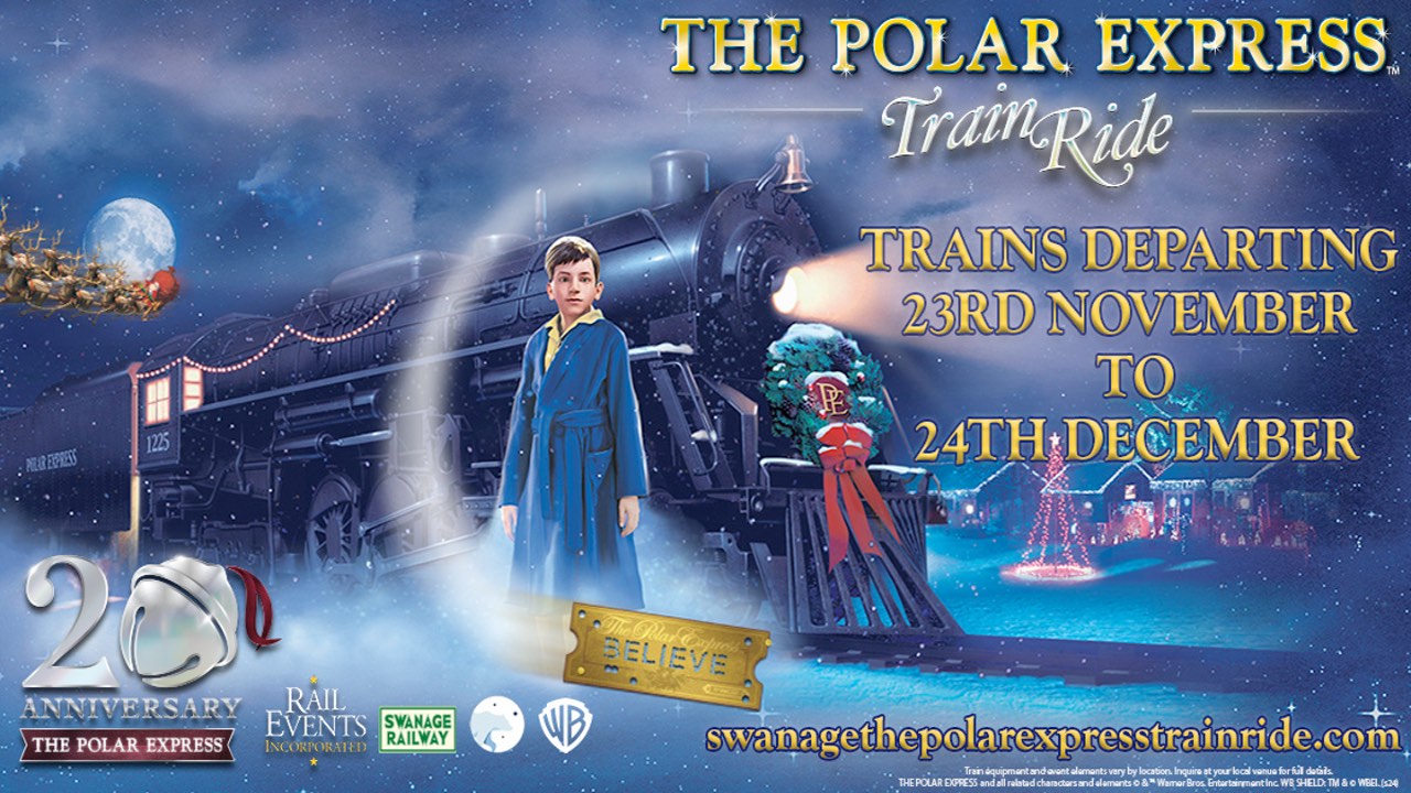 THE POLAR EXPRESS returns to Swanage Railway for 2024