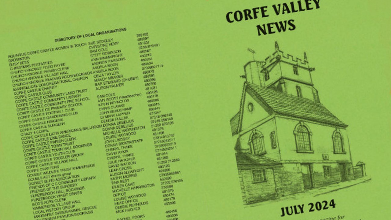 Corfe Valley News – July 2024