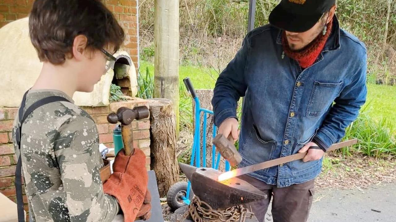 Autumn Half-term Blacksmithing Workshop for Children