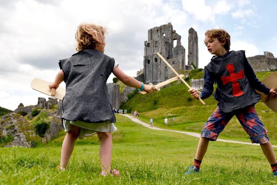 Medieval sword at corfe castle