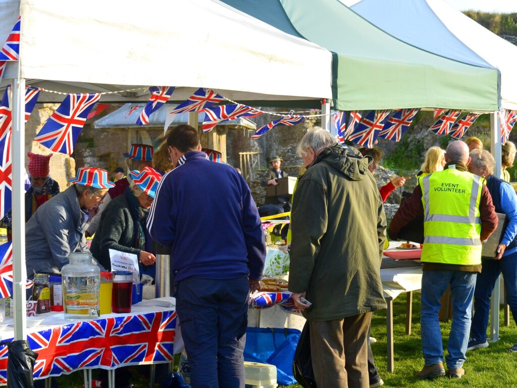 Ve day at corfe castle 08
